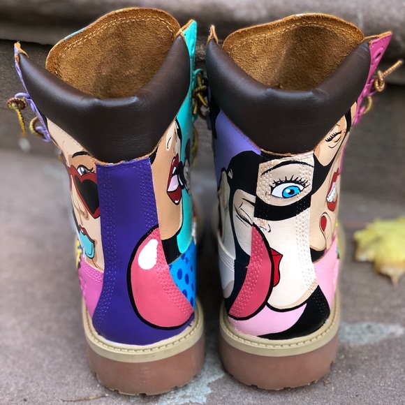 Custom 9” timberland Boots - Picture 4 of 4